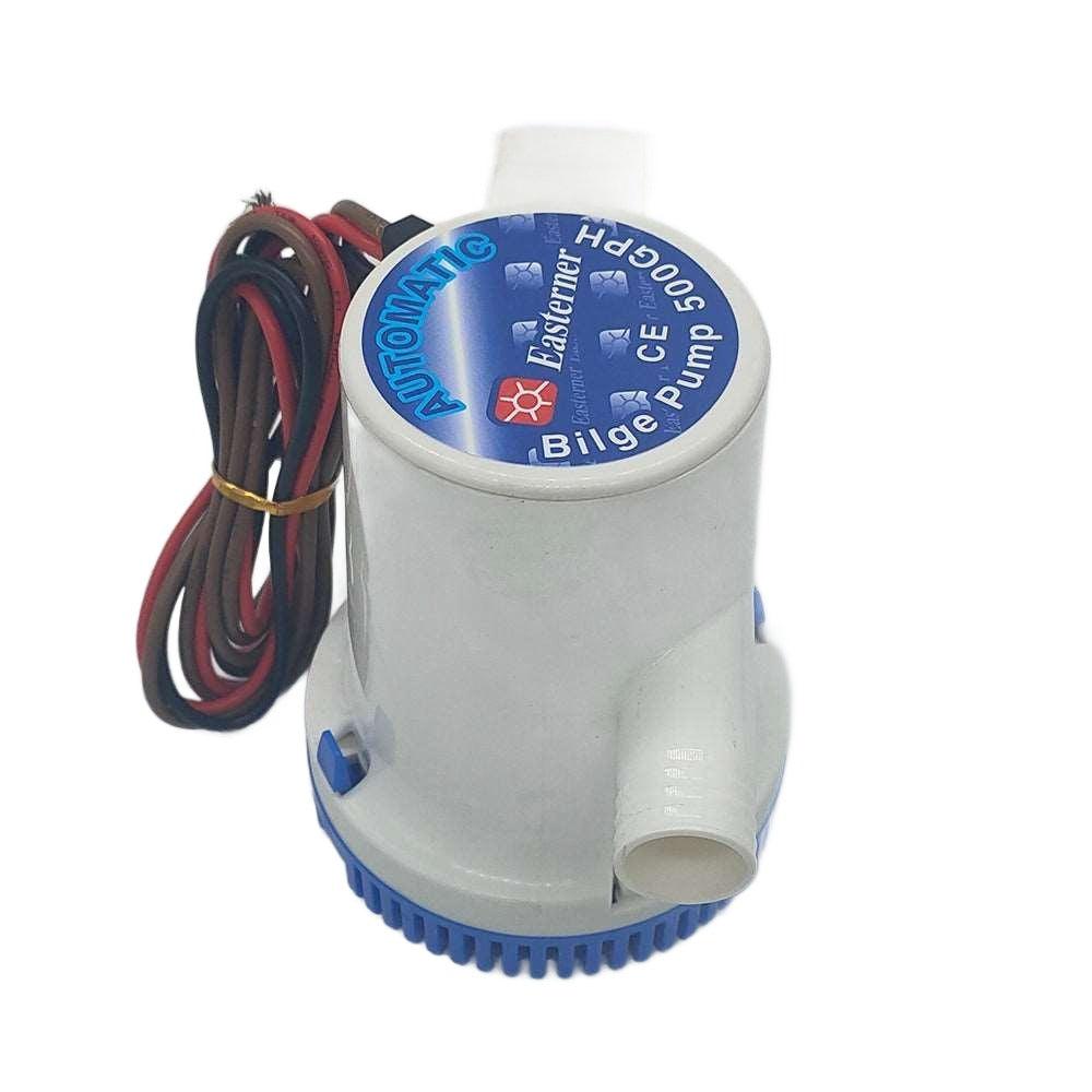 Automatic 12v Bilge Pump 500gph With Internal Float Switch Auto 500gph Water Boat Rib - 4Boats