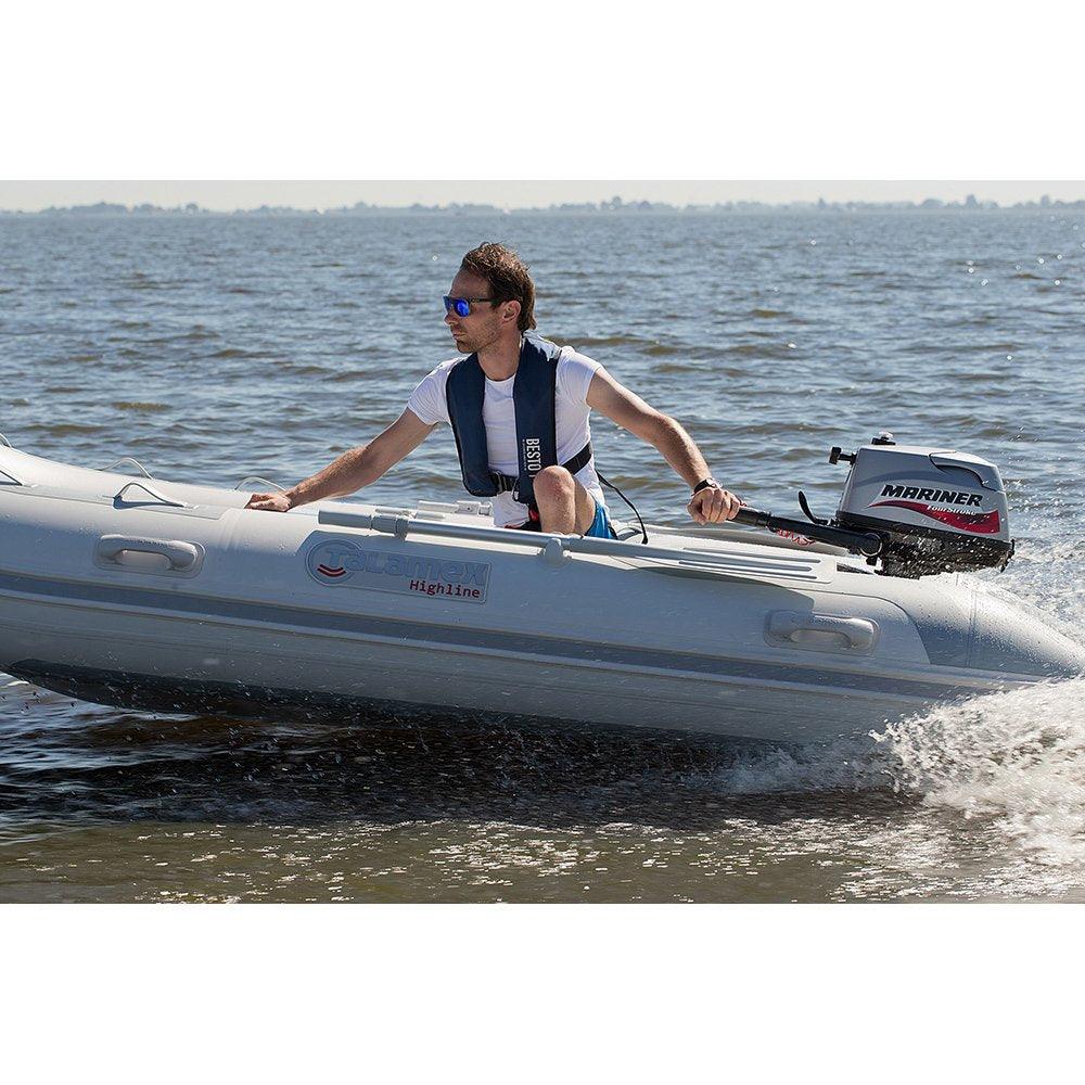 Besto Inflatable Automatic 300N Commercial Lifejacket 300N 40+kg Adult, in Navy, Red or Black - 4Boats