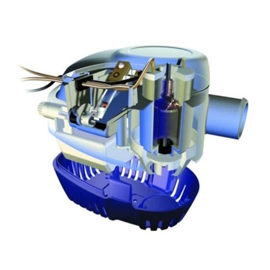 Bilge Pump ATTWOOD SAHARA S500 Automatic 12v 19mm 500GPH Outboard Boat Rib - 4Boats
