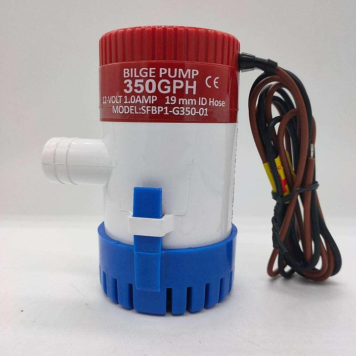 Boat Bilge Pump Marine 350 GPH 12V Bilge Water Pump RIB - 4Boats