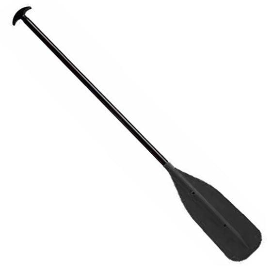 Canoe Paddle RC Pro BLACK 150cm aluminium one-piece | 4Boats