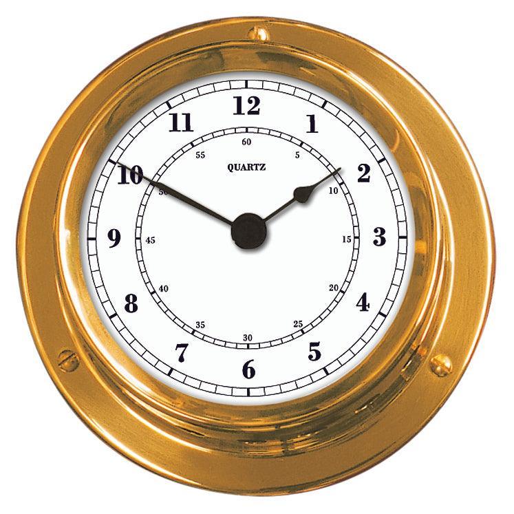 Clock Brass 110/84MM - 4Boats