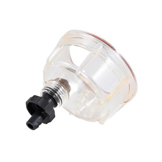 Clear water separator for Yamaha engines designed to remove impurities for optimal performance