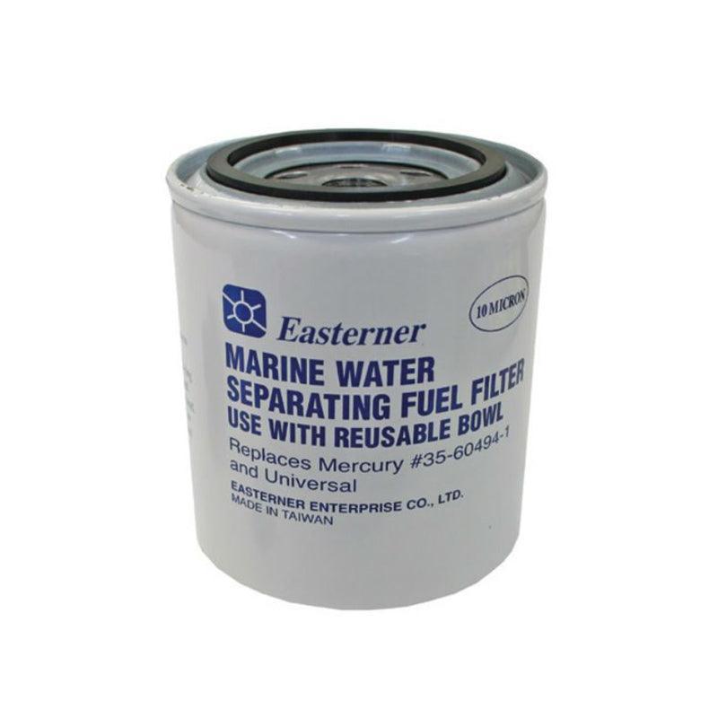Eastern Marine Water Separating Fuel Filter designed for use with reusable bowl and Mercury engines