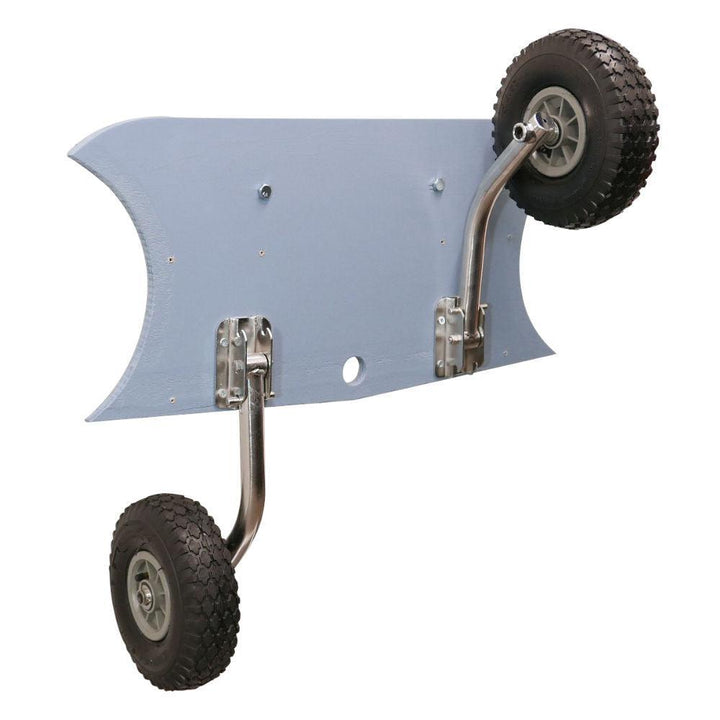 EasyFold Boat Launching Wheels – Stainless Steel, Grey - 4Boats