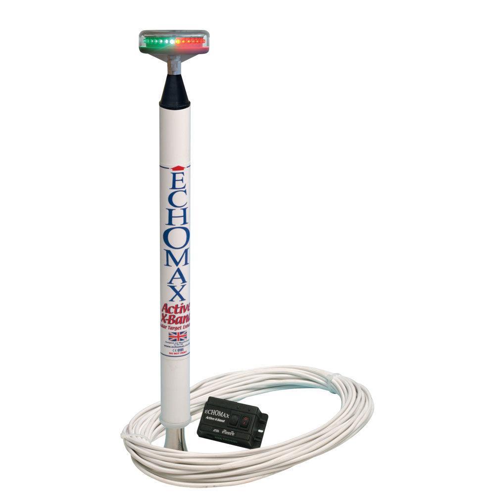 Echomax Active-X Radar Target Enhancer with Tri Colour LED light - 4Boats
