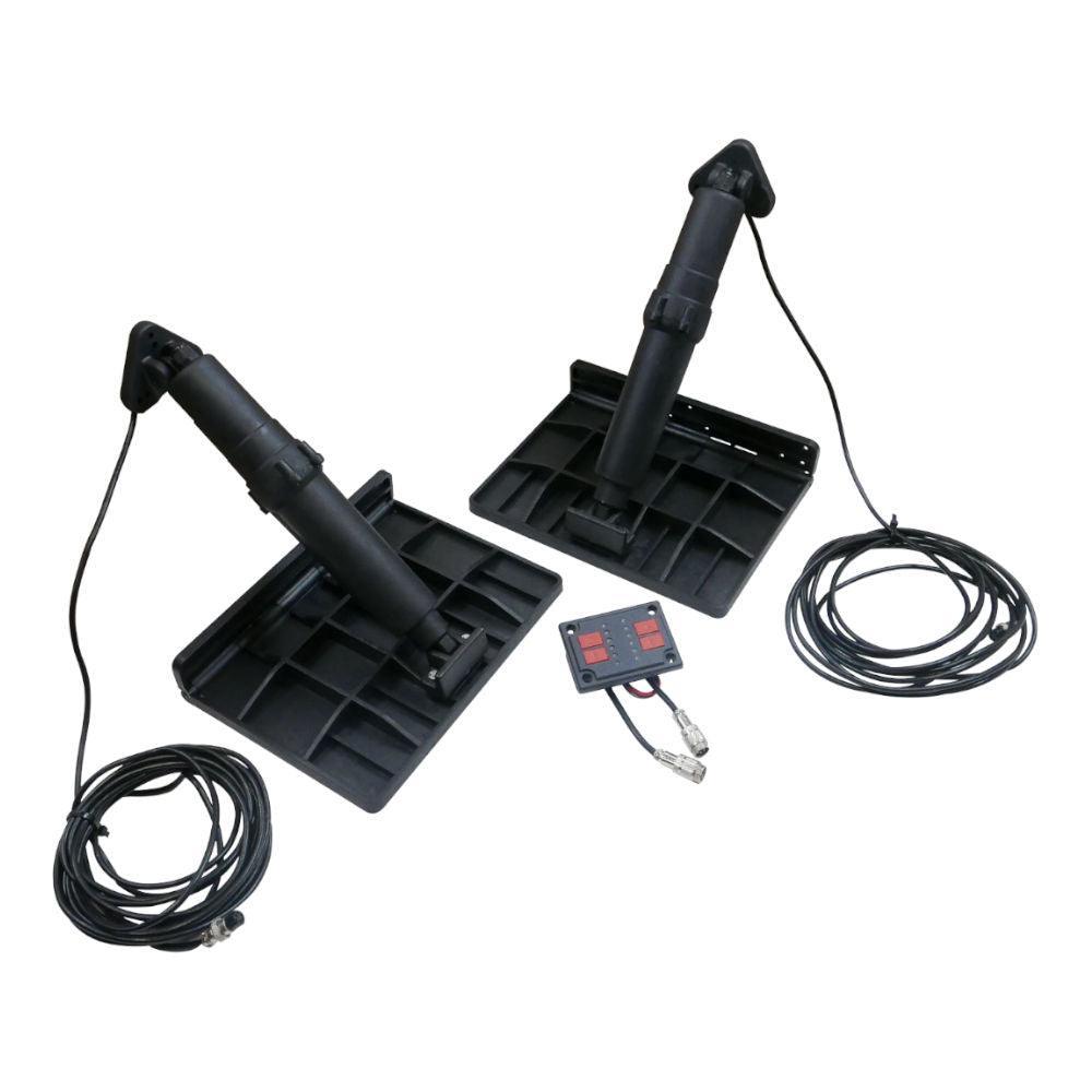 Electric Trim Tabs (pair) with 10m long cable - 4Boats