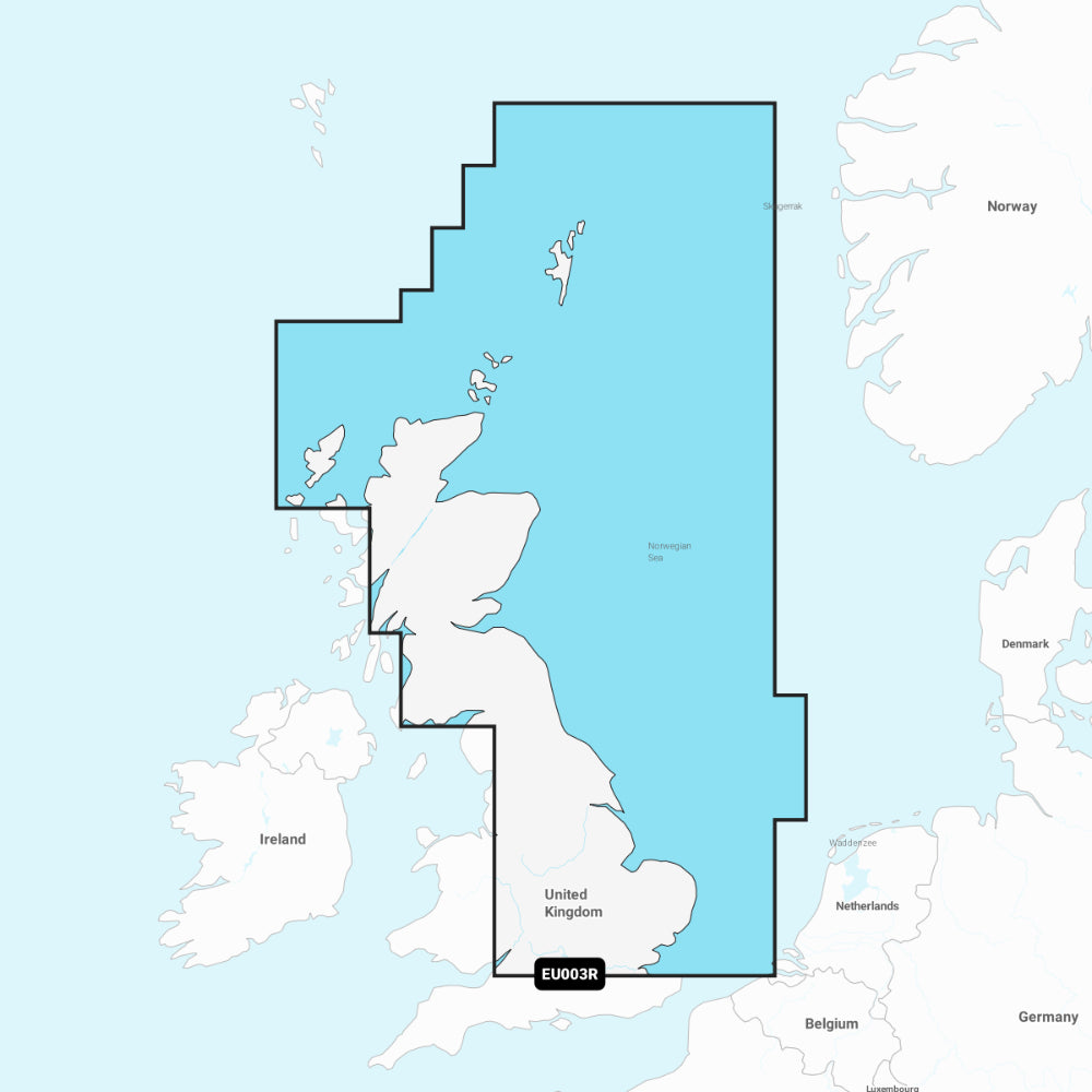 Garmin Navionics+ Chart: EU003R - Great Britain, Northeast Coast