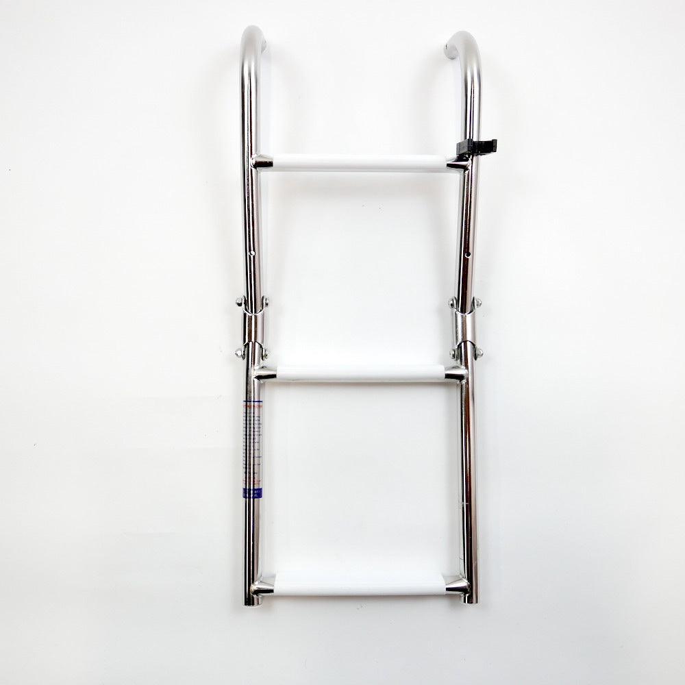 Folding Boarding Ladder 316 Stainless Steel 3 Steps 4boats