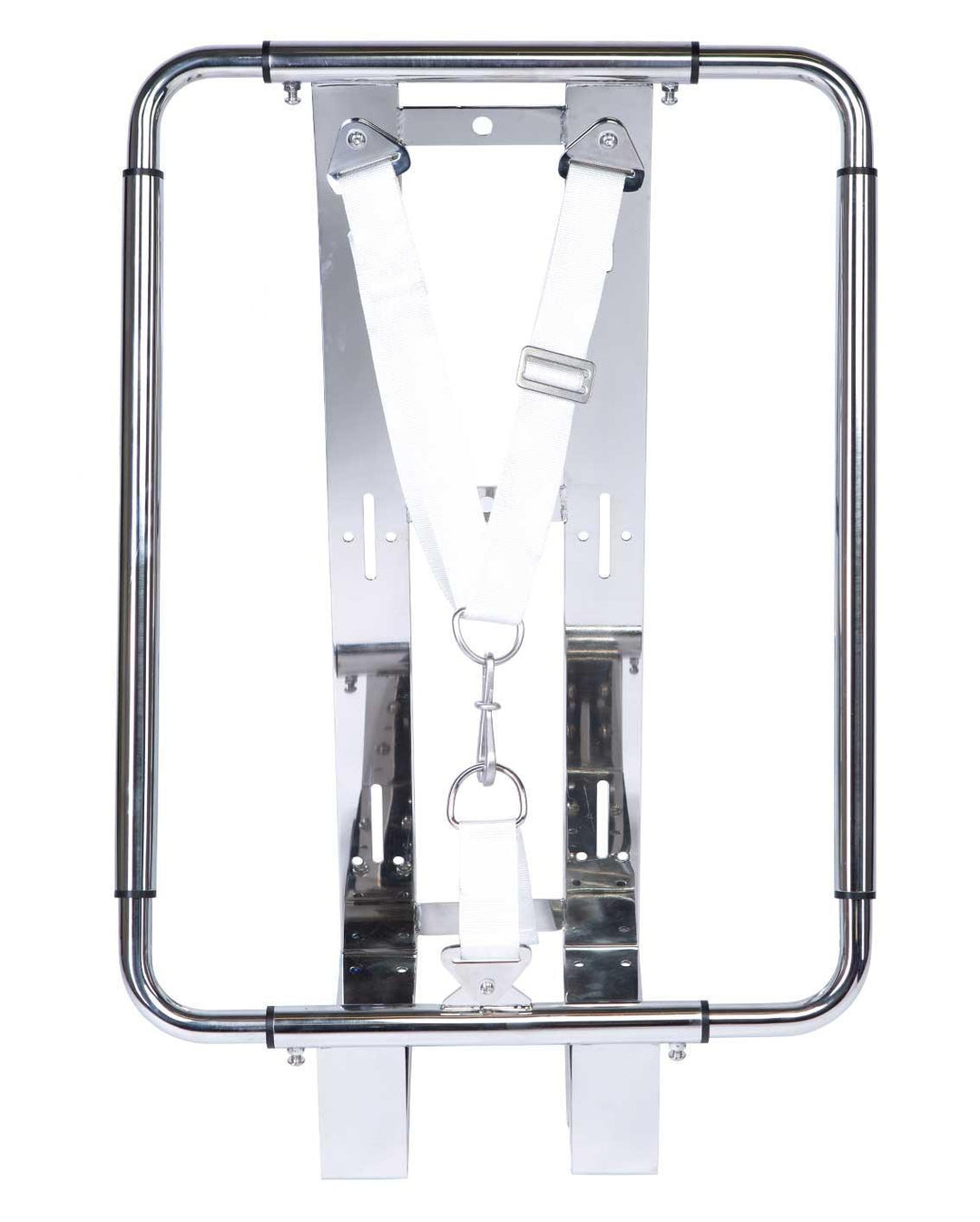 Fully Adjustable Heavy Duty Liferaft Cradle - Vertical Mount - Stainless Steel - Elite - 4Boats