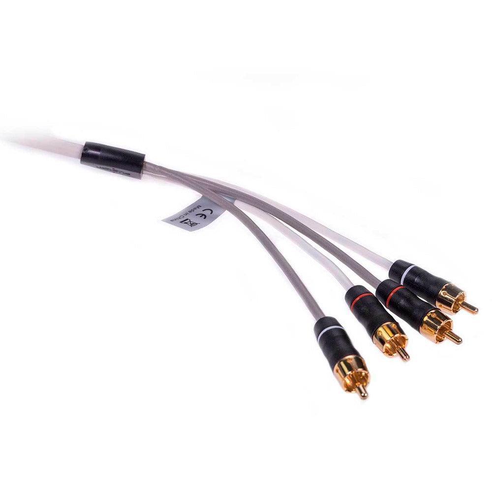 Fusion MS-FRCA6 RCA Interconnect Cable 2 Zone/4 Channel - 1.8m (6') - 4Boats