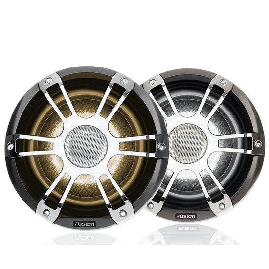 Fusion SG-FL652SPC 6.5" CRGBW LED Marine Speakers 230W - Sports Chrome - 4Boats
