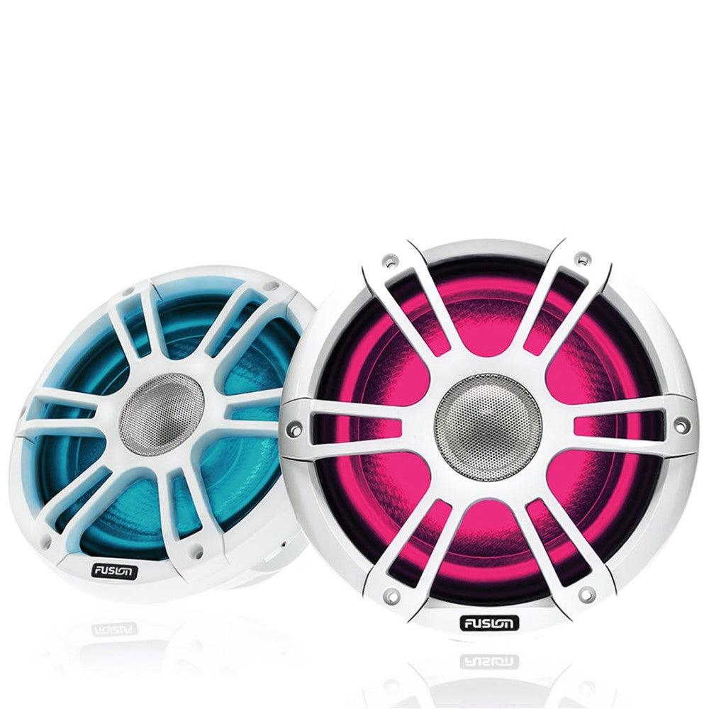 Fusion SG-FL652SPW 6.5" CRGBW LED Marine Speakers 230W - Sports White - 4Boats