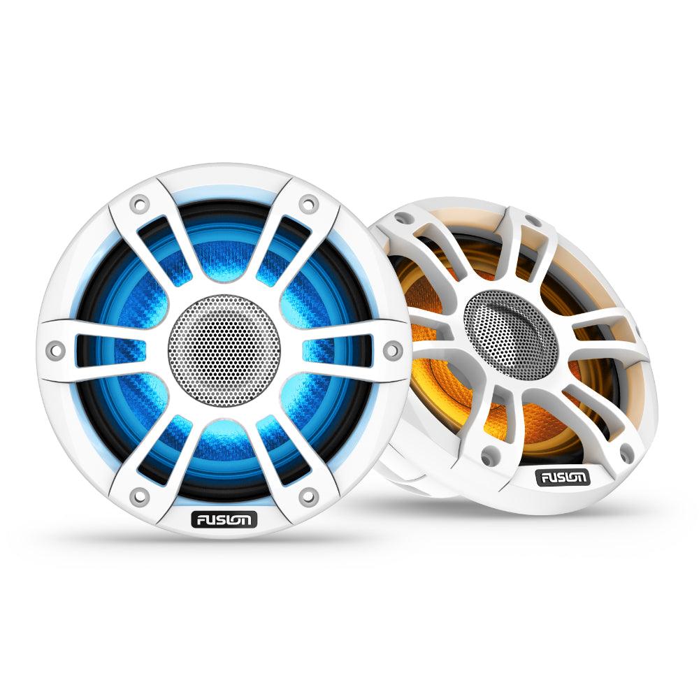 Fusion SG-FL653SPW 6.5" 3i CRGBW LED Speakers 230W - Sports White - 4Boats
