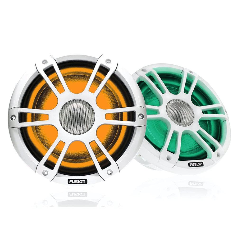 Fusion SG-FL772SPW 7.7" CRGBW LED Marine Speakers 280W - Sports White - 4Boats