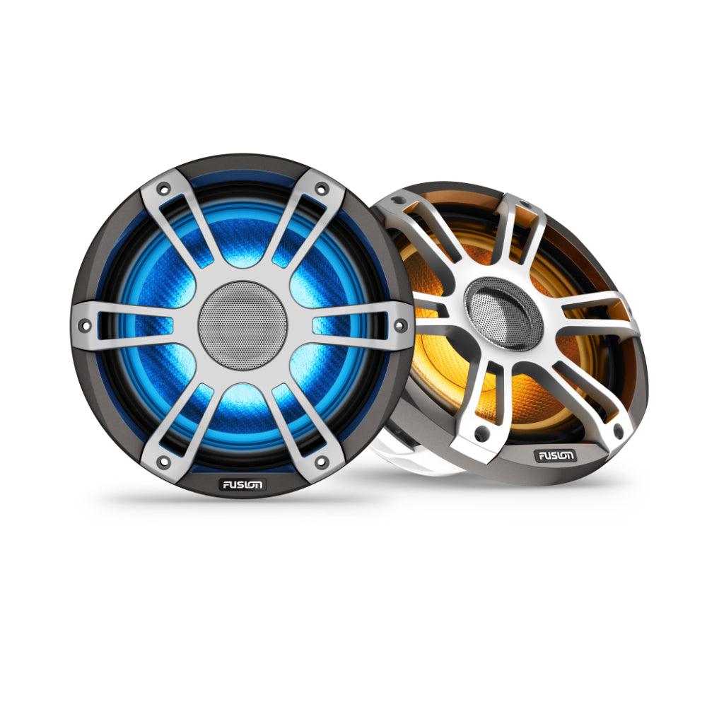 Fusion SG-FL883SPG 8.8" 3i CRGBW LED Speakers 330W - Sports Grey - 4Boats