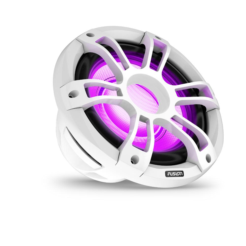 Fusion SG-SL103SPW 10" 3i CRGBW LED Subwoofer 600W - Sports White - 4Boats
