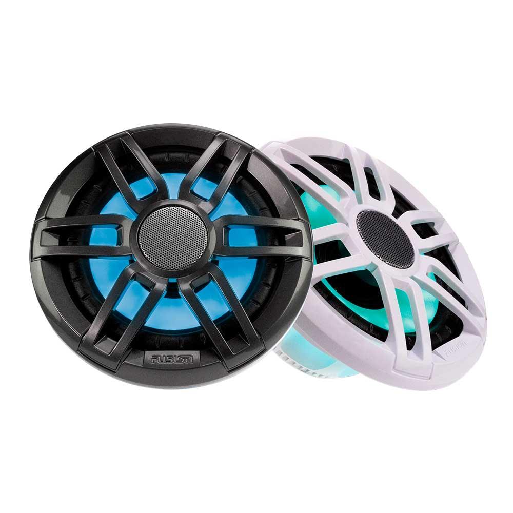 Fusion XS-FL77SPGW 7.7" RGB LED Marine Speakers 240W - Sports Grey - 4Boats