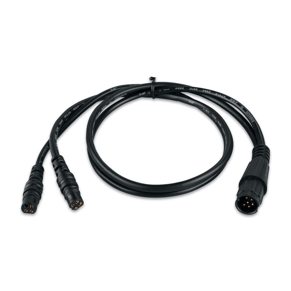 Garmin 6 Pin Transducer to 4 Pin Sounder Cable - 4Boats