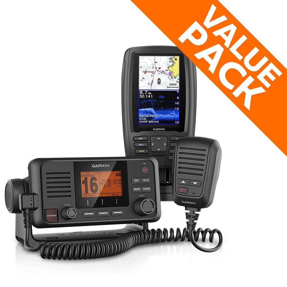 Garmin EchoMAP Plus 45cv & VHF 115i Bundle - 4Boats