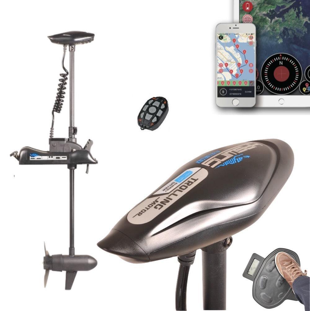 HASWING Cayman B /GPS, Bow Mount Electric Outboard Trolling Motor - 4Boats