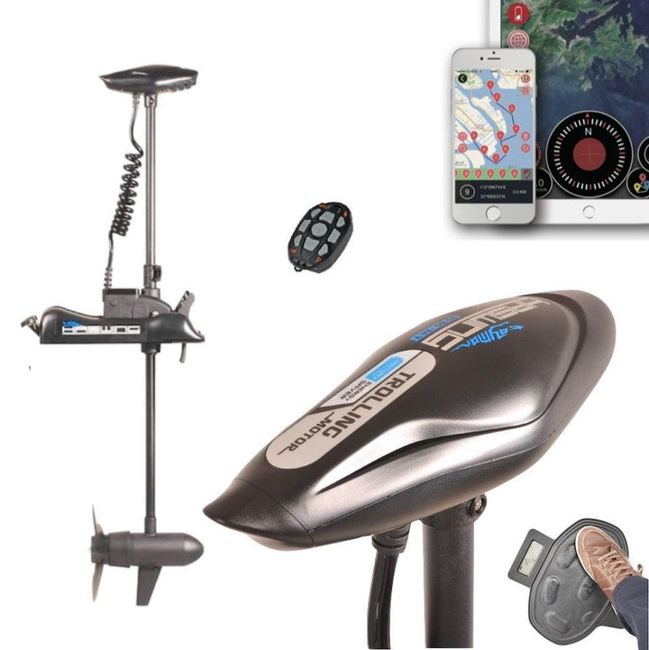 HASWING Cayman B /GPS, Bow Mount Electric Outboard Trolling Motor - 4Boats