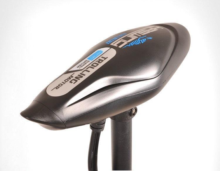 HASWING Cayman T, Transom Mount Electric Outboard Trolling Motor, Wireless Controller - 4Boats