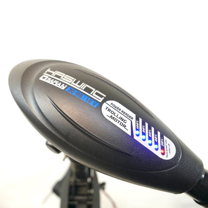 HASWING Osapian40 Electric Outboard Trolling Motor 40lbs, 480W, 12V - 4Boats