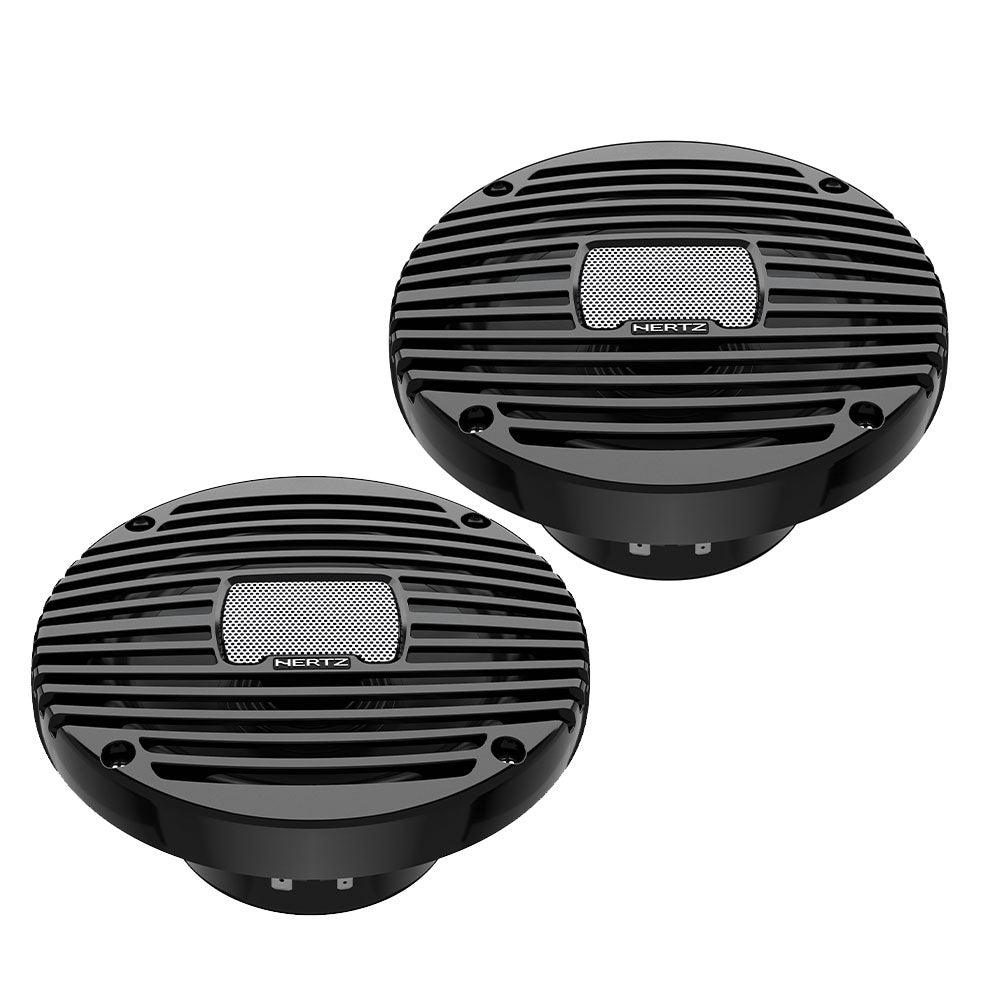 Hertz 100W 6.5" HEX 6.5 M-C IP65 Marine Speakers - Black - 4Boats