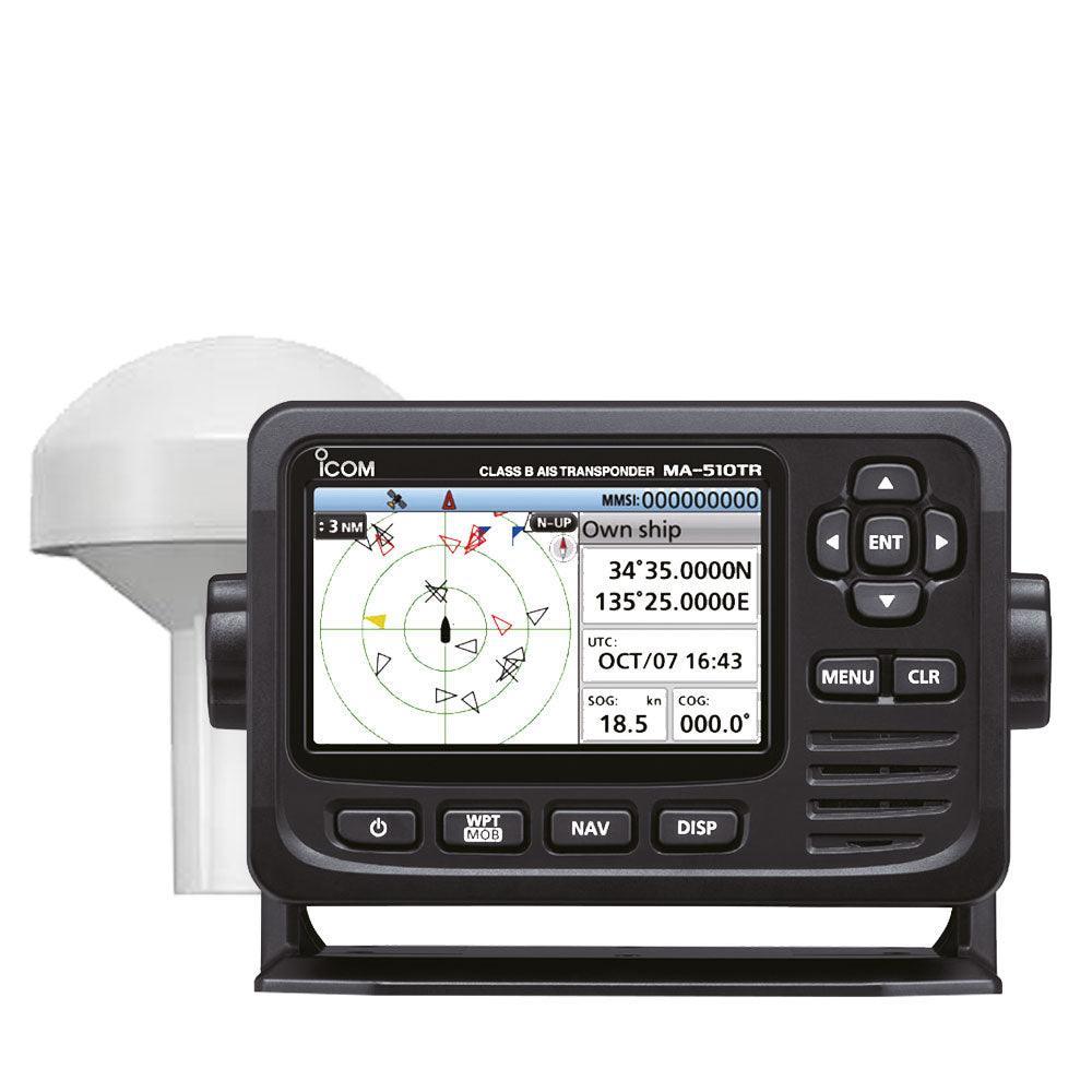 Icom MA-510TR Class B AIS Transponder & GPS Antenna - 4Boats