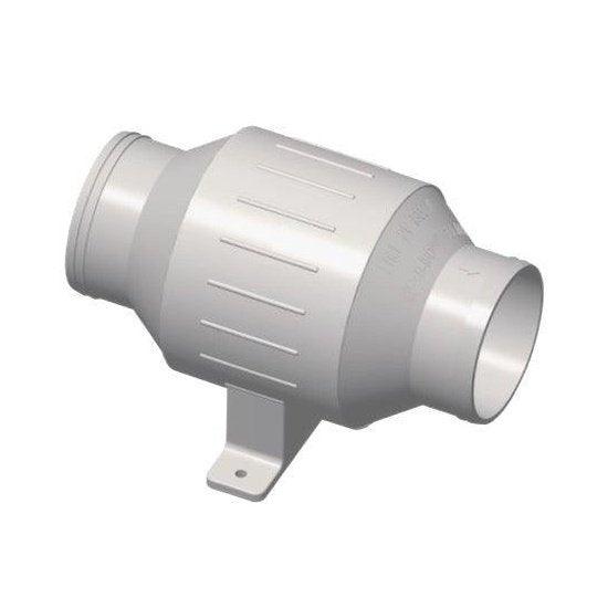 In-line Turbo Bilge Blower, 330CFM, Waterproof to IP66, 4″ Hose (Dia.) - 4Boats