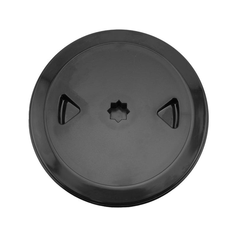 Inspection Hatch Ø 150 mm Black ISO Deck Plate | 4Boats