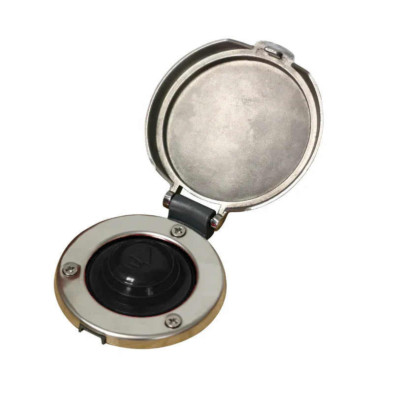 Lofrans Footswitch Inox - black button | 4Boats