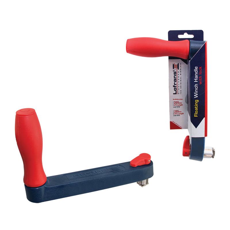 Lofrans' Floating 25cm Winch Handle with Lock | 4Boats