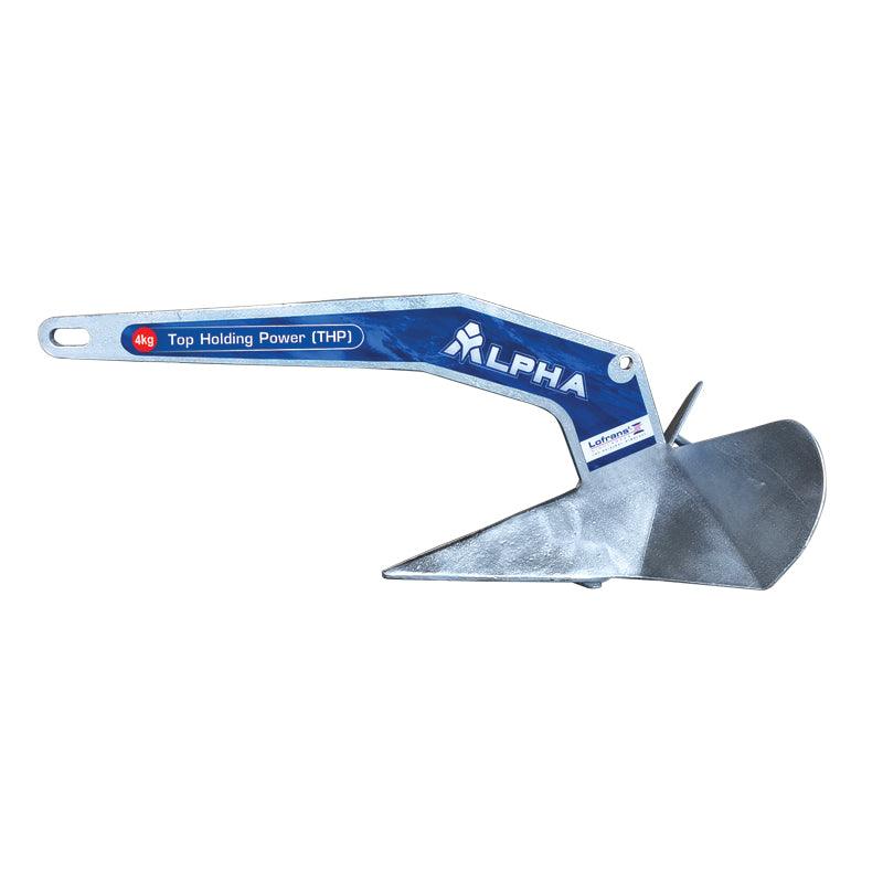 Lofrans' Anchor ALPHA THP 32 kg Hot-dip galvanised | 4Boats