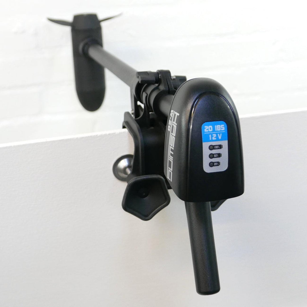 Kayak Pro Lightweight Electric Outboard Trolling Motor, HASWING W20 - 4Boats
