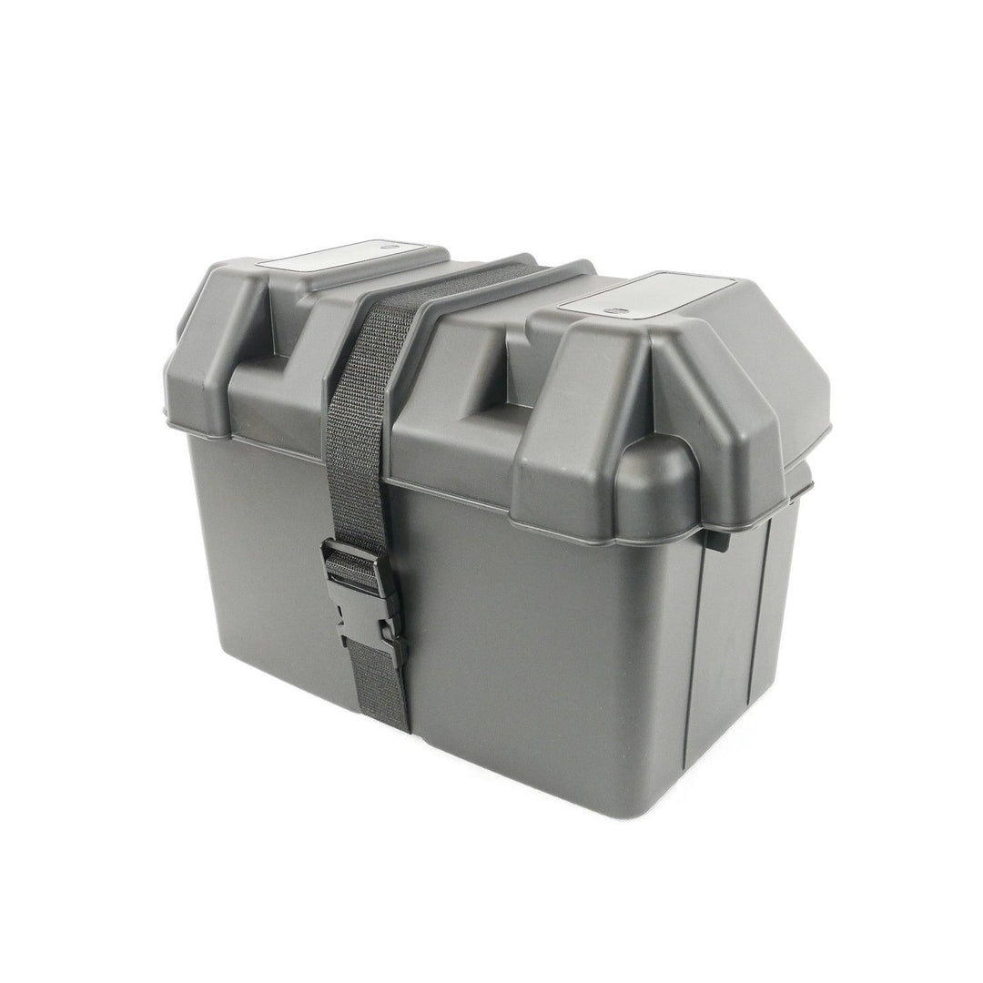 Large Leisure Battery Box β for Group 27M Batteries + FREE Battery Clamps - 4Boats