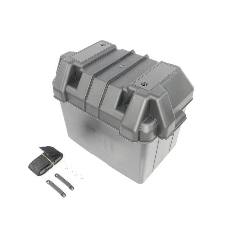 Large Leisure Battery Box β for Group 27M Batteries + FREE Battery Clamps - 4Boats