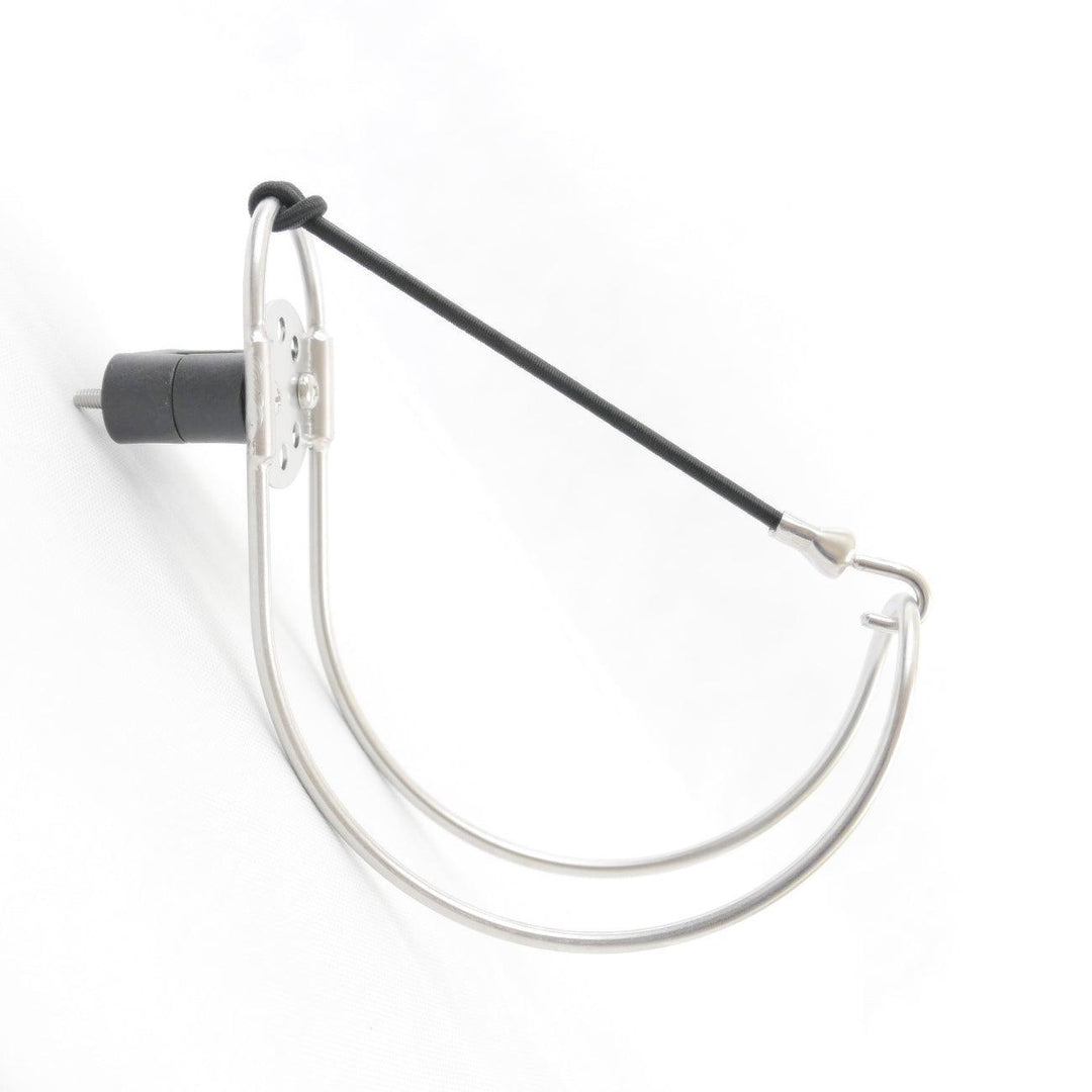Lifebuoy Ring Horseshoe holder β Stainless Steel, Rail Mount - 4Boats