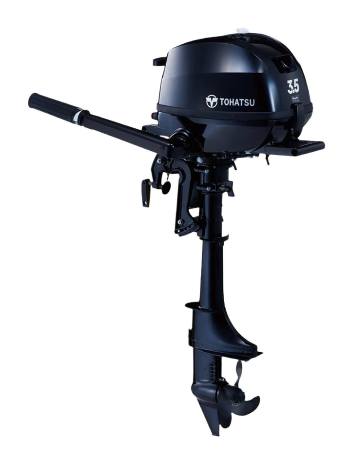 Tohatsu MFS3.5C L – 3.5HP Long Shaft 4-Stroke Outboard Engine | Lightweight Portable Motor + PDA