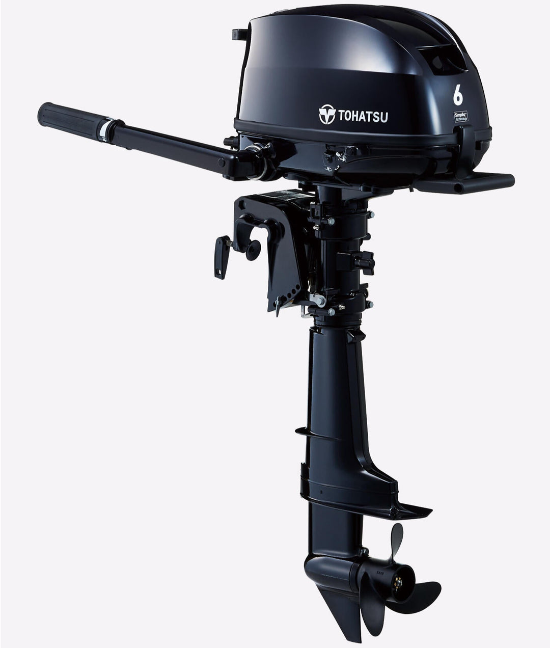 Tohatsu 6HP 4-Stroke Outboard – Long Shaft, Dual System with Integral Tank | OEM D-MFS6DD L