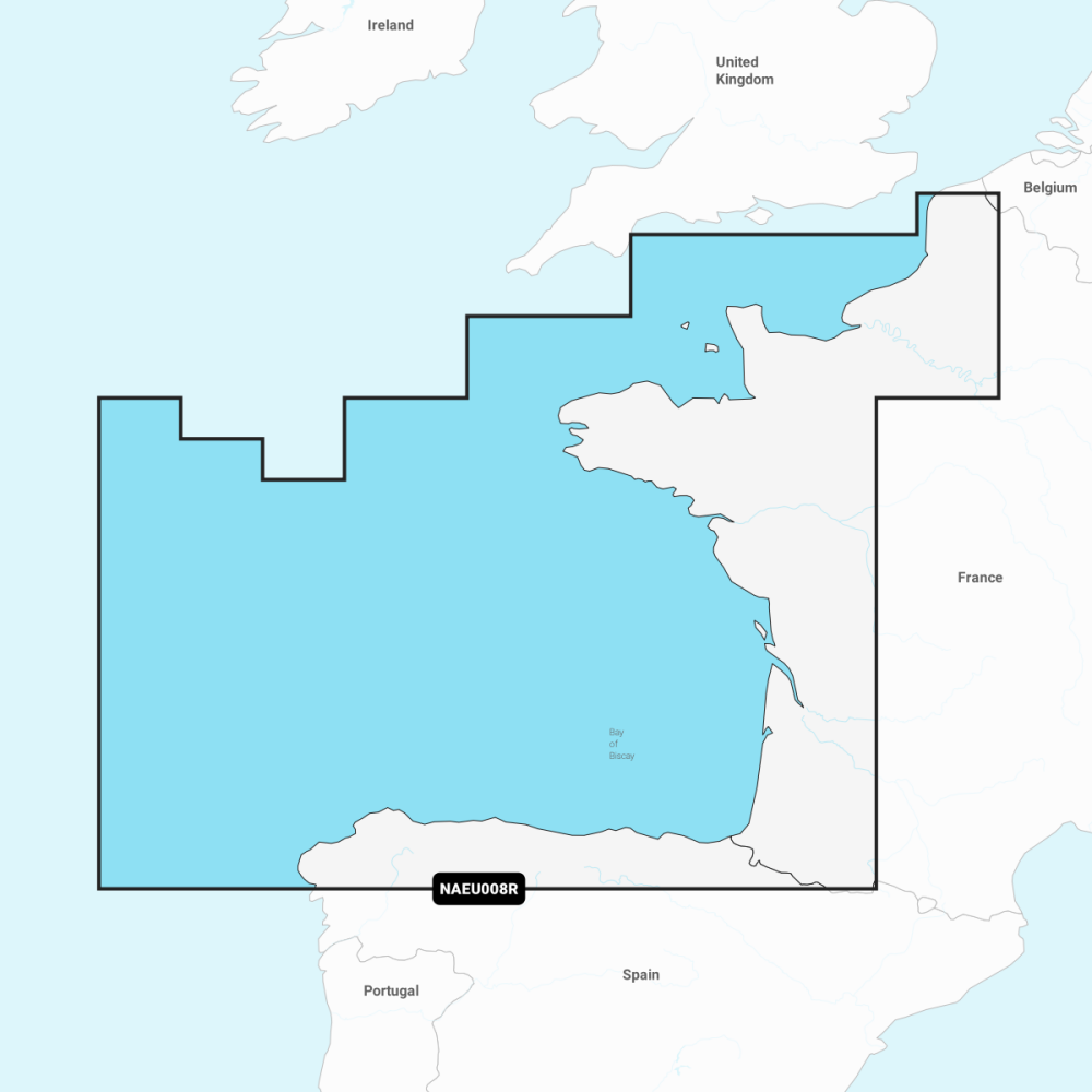 Navionics Bay of Biscay Chart EU008R | Regular | 4Boats