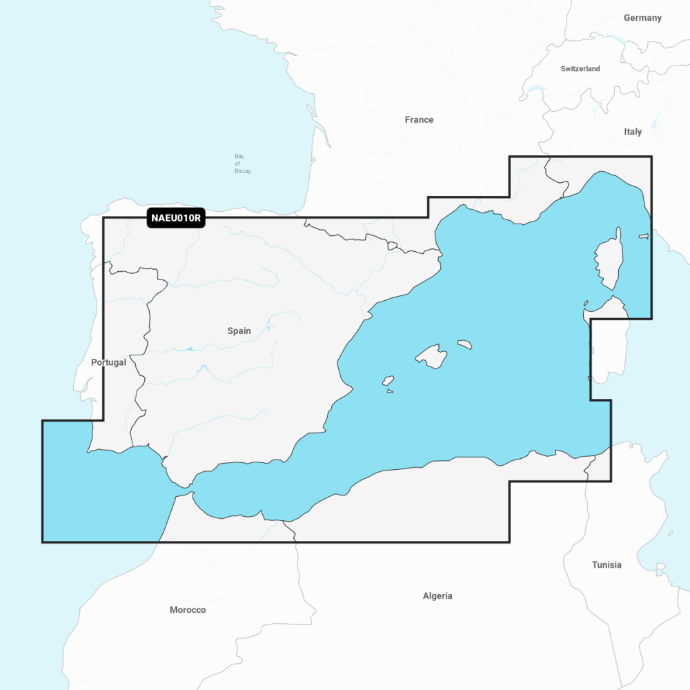Navionics EU010R Spanish Mediterranean Coast Chart | 4Boats