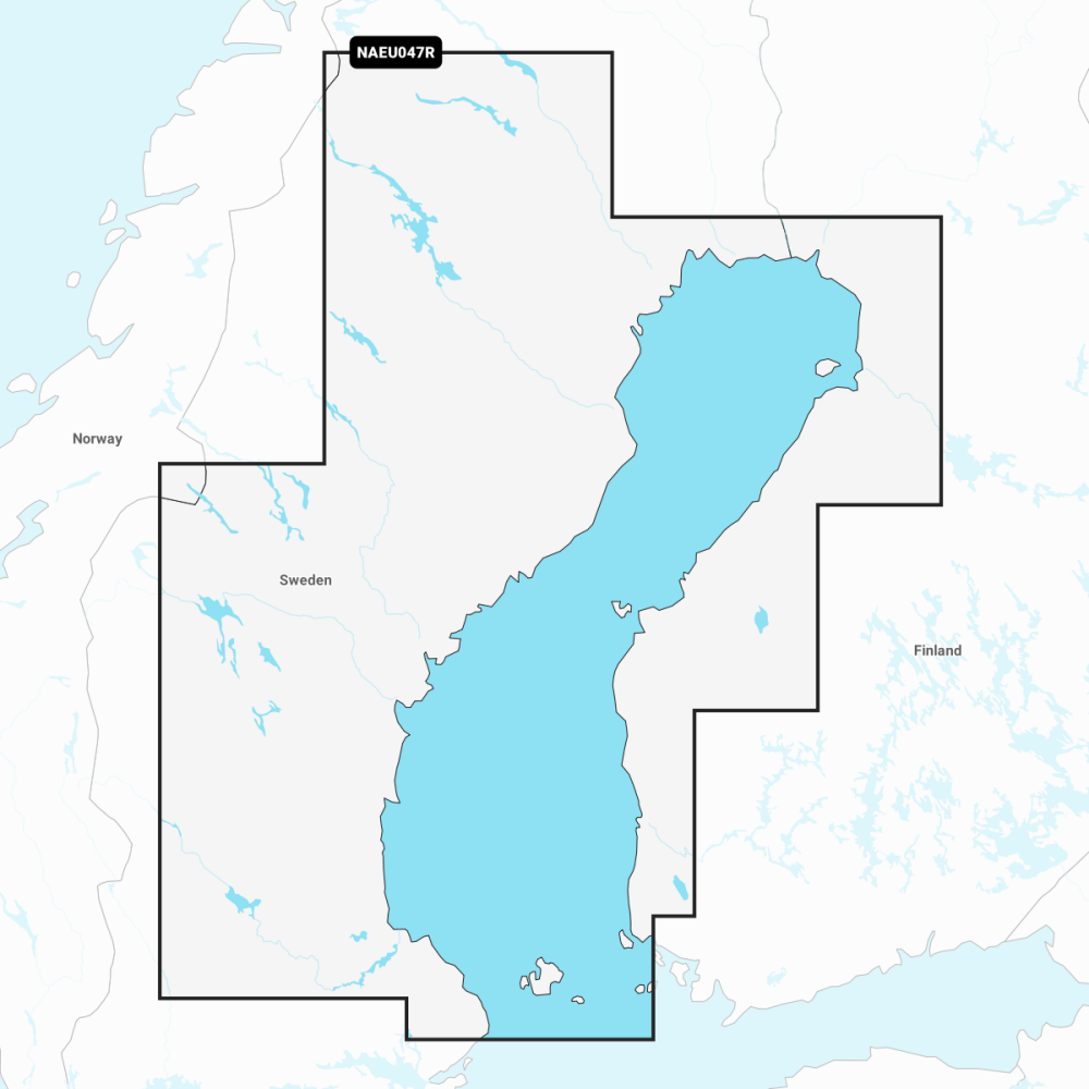 Navionics + EU047R Gulf of Bothnia Chart | 4Boats