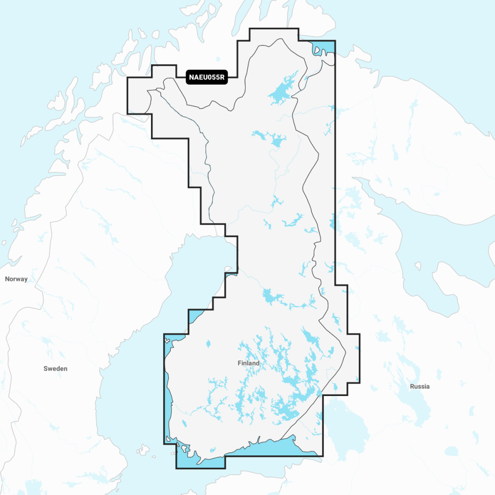Navionics EU055R Regular Chart | Finland Lakes & Rivers | 4Boats