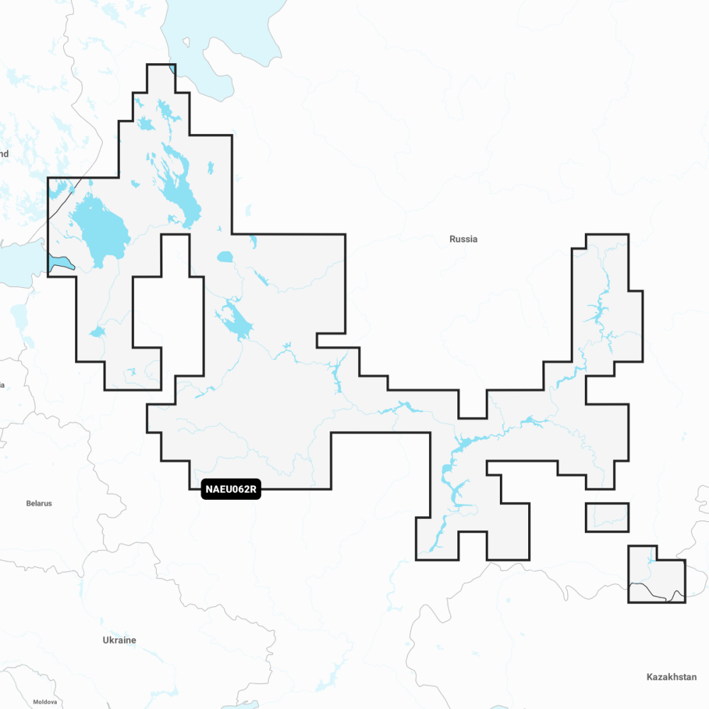 Navionics EU062R Upper & Central Volga Chart | 4Boats