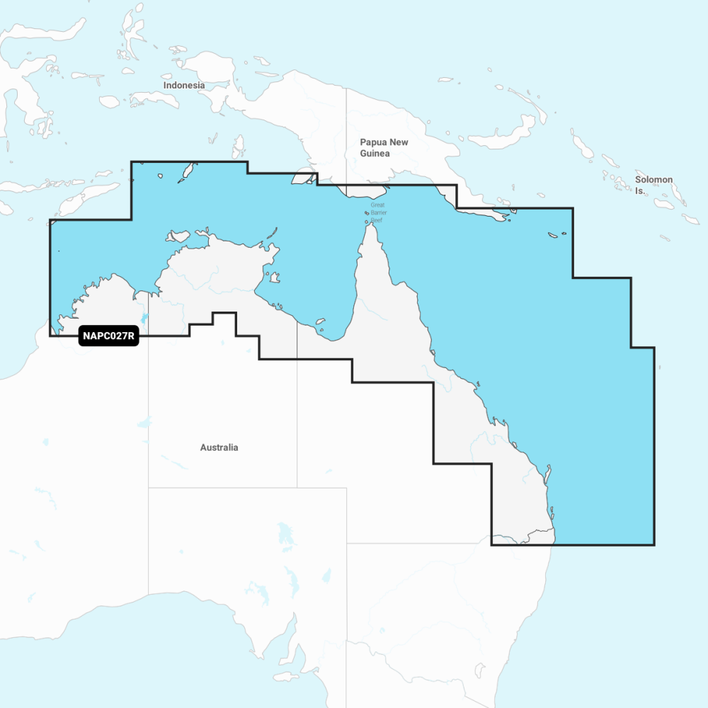 Navionics+ Regular Chart: PC027R - Australia, Northeast