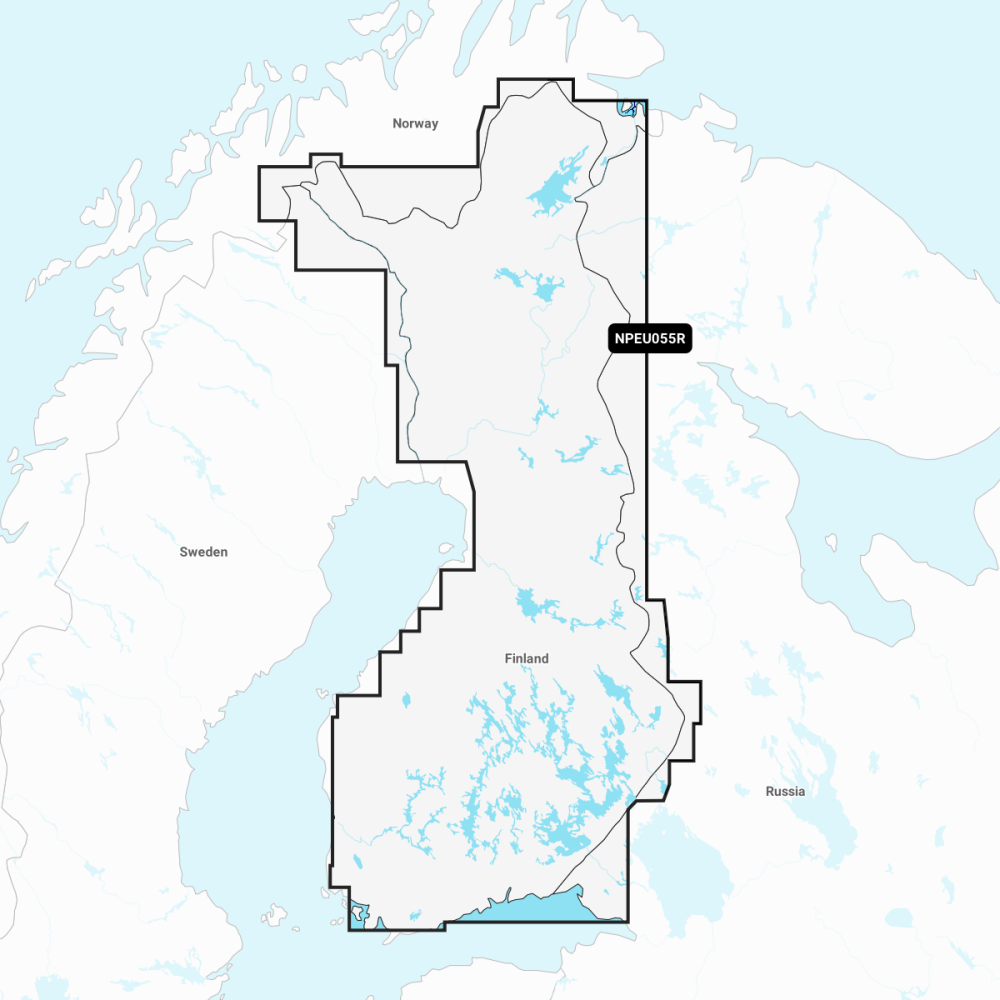 Navionics Platinum+ Regular Chart: EU055R - Finland, Lakes & Rivers