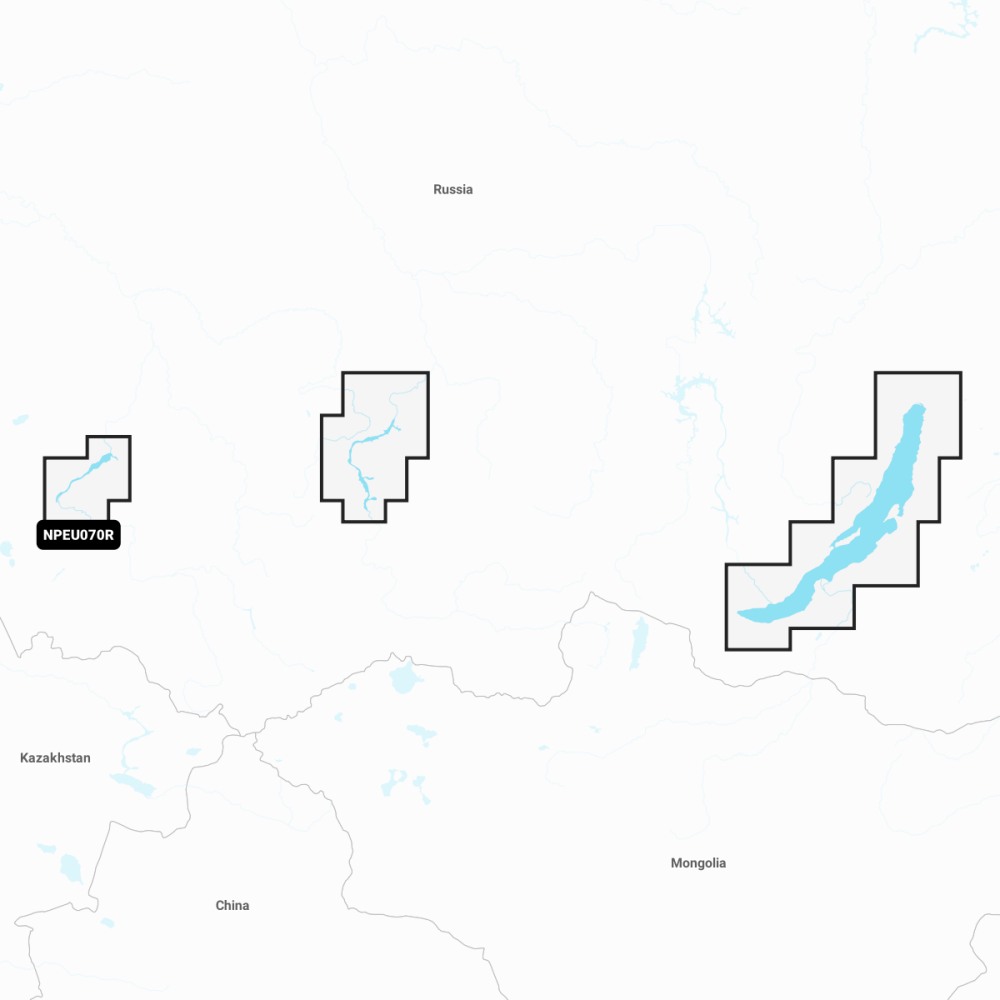Navionics Platinum+ Regular Chart: EU070R - Russia, Lakes & Rivers