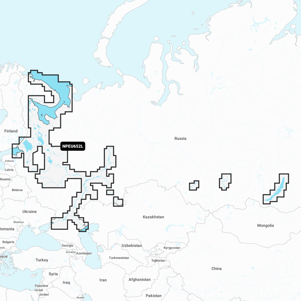 Navionics Platinum+ Large Chart: EU652L - Russia, West